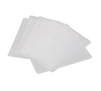 FOMIYES 50pcs Card Holder Dull Polish Silicone Holder for Bus Identity Bank for Organizing Id Cards