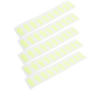 FOMIYES 50pcs Glow the Dark Tape Phosphorescent Pet Material, Lightweight Adhesive Strips for Extended Nighttime Visibility, for Parties and Indoor Decoration