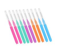 FOMIYES 50pcs Interdental Cleaning Brush Portable Toothpick Brush for Braces Compact Oral Care Tool with Durable Efficient Food Particle Removal Hard to Reach Areas