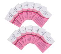 FOMIYES 50pcs Post Waxing Cleaning Wipes after Wax Care, Easy to Use Non-woven Fabric Pads with Glycerin for Thorough Cleaning and Skin Soothing, for Wax Finishing and Removal
