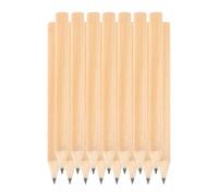 FOMIYES 50pcs Short Golf Pencils Hb Black Core Wooden Scoring Pencils Half-size Pocket Drawing Tools for Golf Tournaments Office and School Use