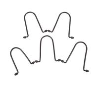 FOMIYES 5Pcs Aluminum Alloy Hooks Rain Chain for Outdoor Garden Hanging Gutter Water Downspout Decoration Lotus Rain Catchers