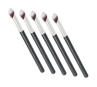 FOMIYES 5pcs Angled Under Eye Concealer Brush Flat Precision Foundation Makeup Tool for Targeted Coverage and Smooth Blending Compact Mini Brushes for Eye Shadow and Face Concealing