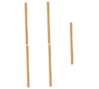 FOMIYES 5pcs Bamboo Massage Stick Cellulite Massage Tool for Back Shiatsu Neck Massager Portable Massager Stick Household Bamboo for Adults
