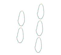 FOMIYES 5pcs Beaded Layering Necklace Short Choker Versatile Fashion Accessory for Women and Men Durable Boho Style Her Party and Everyday Wear