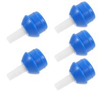 FOMIYES 5Pcs Blue Desoldering Pump Attachments Tips Compatible with Solder Sucker Pump, High Temperature Resistant Soft Nozzle Accessories for Industrial and DIY Soldering Use