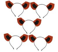 FOMIYES 5pcs Cute Monkey Ear Headband Durable Felt Animal Ear Hairband for Cosplay Halloween Parties Festive Events Unique for Friends Loved Ones