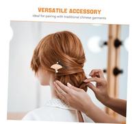 FOMIYES 5pcs Elegant Chinese Hair Stick with Tassel Wooden Alloy Retro Hairpin for Women Traditional Hanfu Hair Accessory for Weddings Special Occasions Durable and Stylish Design