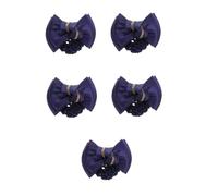 FOMIYES 5pcs Elegant Rhinestone Hair Bun Net Clip for Women Durable Fabric and Ribbon Hair Accessory Suitable for Nurses and Hotel Staff Easy to Use Professional Headpiece for Various