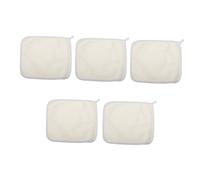 FOMIYES 5Pcs Exfoliating Back Scrubber Towels for Shower Bath Nylon Body Wash Cloths with Rich Foaming Durable Massage Towels for Deep Pore Cleaning and Skin Circulation