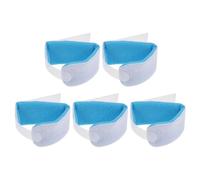 FOMIYES 5pcs Identification Wristbands for Newborns - Reusable Safety ID Bracelets with Sponge Material - Hospital Patient ID Bands for Anti-Lost Use