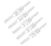 FOMIYES 5pcs Manual Razor Travel Case for Men, Plastic Pp Hard Shaving Box with Universal Compatibility and Dry Storage, Portable Razor Protector Holder for Daily Use and Business Trip