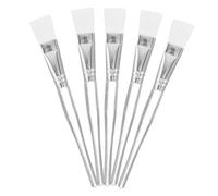 FOMIYES 5pcs Mud Mask Brush with Soft Nylon Bristles Flexible Facial Skin Care Tool for Even Application of Clay and Cream Masks for DIY Beauty