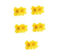 FOMIYES 5pcs Realistic Daffodil Hairpin for Women Vintage Floral Hair Clip for Side Bangs Ancient Style Hair Accessory for Hanfu Manage Loose Bangs with Sophisticated Narcissus Design