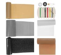 FOMIYES 5pcs Rectangular Twill Fabric Patches DIY Sewing Iron-on Repair Applique for Clothes Backpack Craft Supplies