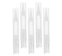FOMIYES 5pcs Refillable Twist Pen for Nail Oil and Makeup Applicator Pens with User Friendly Twist Mechanism Compact Travel for Precise Dispensing Versatile Empty Cuticle Oil and Lip Gloss