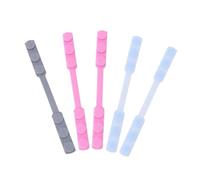 FOMIYES 5Pcs Silicone Mask Ear Strap Extender, Adjustable Anti-Tight Ear Protector Saver Hooks for Pain Relief, Reusable Non-Slip Facemask Extension Buckle for Adults & Kids, Random Colours