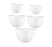FOMIYES 5pcs Silicone Mixing Bowls for Face Mask Skincare Reusable Prep and Serve Condiment Bowls for Diy Craft Painting
