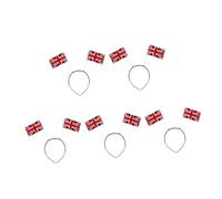 FOMIYES 5pcs Union Jack Head Bopper British Flag Hair Accessory for Women and Comfortable National Flag Headband for Costume Parties Festivals and Uk Celebrations