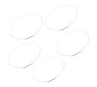FOMIYES 5pcs Washing Machine Door Seal Replacement Parts 31cm with Stainless Steel Spring Clamp Ring, Tight-fitting Washer Door Gasket for Front Loaders, Compatible with Midea and Little
