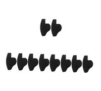 FOMIYES 5sets Hairline Shaping Tool Men's Beard Shaper Template Beard Applicator Card for Grooming 2pcs*5