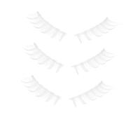 FOMIYES 6 Pairs Fake Lashes Lightweight Soft False Eyelashes for Women Natural Look Party Halloween Cosplay Stage Performance