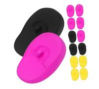 FOMIYES 6 Pairs Heat-resistant Silicone Ear Covers for Hair Dyeing and Salon Use Reusable Ear Protectors with Chemical Barrier for Styling Shampoo