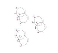 FOMIYES 6 pcs Rhinestone Cherry Anklets for Women Adjustable Sparkle Tennis Chain Foot Jewelry Beach Summer Dainty Bling Anklet Bracelets Chic Accessories