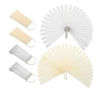 FOMIYES 6 Sets Nail Accessories Nail Polish Color Display Mixing Colors Guide Essentials