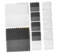 FOMIYES 60pcs Elegant Disposable Paper Napkins with Wavy Edging Absorbent Party Napkins Black and White Scalloped Tissue for Wedding Birthday Picnic Valentine Day