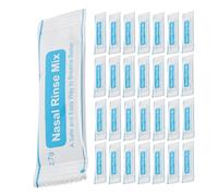 FOMIYES 60pcs Instant Nasal Rinse Salt Packets for Nasal Care and Sinus Relief with Rapid Dissolution and Plastic Packaging, for Daily Nose Care and Unique Seasons