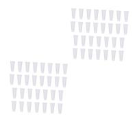 FOMIYES 60pcs Outdoor Cosmetic Storage Container Frosted Style Squeeze Bottle for Travel Empty Subpackaging Makeup Bottle