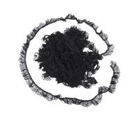 FOMIYES 6cm Black Scallop Lace Trim Roll 40m Ruffled Embroidery Fabric Ribbon for Sewing Crafts Clothing Decoration
