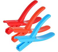 FOMIYES 6pcs Crawfish Shucker Shrimp Peeling Tool Seafood Sheller Device Red Orange Blue Handles for Efficient Shell Removal in Home and Camping Kitchens