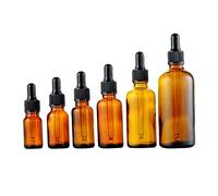 FOMIYES 6pcs Essential Oil Bottle Set Squeezable Dropper Bottles for Perfume Oil Travel 10ml 15ml 20ml 30ml 50ml 100ml