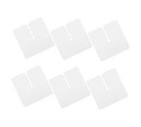 FOMIYES 6pcs Hair Extension Heat Shields Multi Bond Protector Tool for Glue Protection and Precise Placement Insulation Guard for Salon and Personal Use