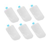 FOMIYES 6pcs Ice Pack for Cooler Reusable Cooler Ice Packs Lightweight Pe Material Quick Cooling White Freezer Blocks for Air Cooler's Water Tank and Lunch Boxes Home Office Use