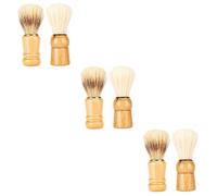 FOMIYES 6pcs Men Shaving Brush Handle and Boar Bristle for Grooming Tool for Father Day for Beard Care and Styling