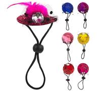 FOMIYES 6pcs Pet Chicken Hat Chicken Arms to Put on s Hats for Hens Cat s for s Christmas Hen Supplies Small Animal Cloth Parrot Dragon