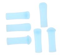 FOMIYES 6Pcs Replaceable Silicone Ear Wax Removal Tips Soft Ear Spoon Cleaning Tools for Adults Durable and Practical Earwax Cleaner Accessories for Inspection and Hygiene