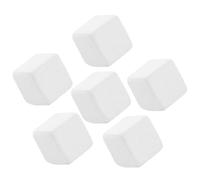 FOMIYES 6pcs Reptile Calcium Blocks for Tortoises and Aquatic Turtles, Mineral Calcium Molar Chew Cubes, Turtle Tank for Shell and Bone Health