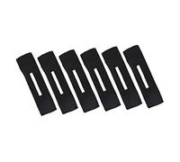 FOMIYES 6pcs Rotating Iron Wire Hair Bun Makers with Butterfly Bow Hair Wraps Styling Tools for Women Girls Black Accessories for Elegant Updos and Daily Use