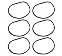 FOMIYES 6pcs Rubber Anti-Vibration Ring for Oxygen Cylinder and Oxygen Tanks, Universal Fit Compatibility, Impact Reduction, Shockproof Safety Bumper Suitable for Hospitals and Outdoor Use