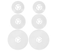 FOMIYES 6pcs Sewing Machine Spool Pin Cap Set, Replacement Sturdy Spool Covers in Small, Medium, Large Sizes for Brother Embroidery and Home Craft Machines