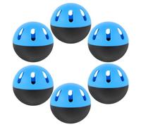 FOMIYES 6pcs Soft Eva Hollow Baseball Training Balls 74mm Lightweight Practice Balls for Indoor Outdoor Baseball Training and Hitting Drills