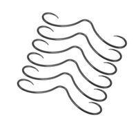 FOMIYES 6pcs Stainless Steel Nose Ring Piercing Jewelry Unique Septum Hanger for Men and Women Comfortable Fit Durable Body Piercing Accessories Expressive Day Wear