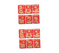 FOMIYES 72 pcs Lunar Year Red Envelopes with Gold Embossed Snake Design Durable Money Envelopes for Cash Gift Giving Capacity Chinese Hong Bao for Spring Festival Celebration