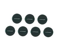 FOMIYES 7pcs Makeup Sponge Set, Dual-sided Non-latex Cosmetic Applicators for Wet and Dry Foundation Application, Green, Suitable for Professional and Daily Face Makeup Use