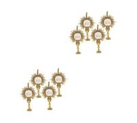 FOMIYES 8 pcs First Communion Lapel Pins for Boys Durable Metal Religious Brooches with Chalice Design Stylish Lightweight Tie Pins for Church Clothes and Backpack Decoration