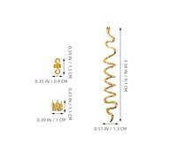 FOMIYES 80pcs Dreadlock Jewelry: Hair Cuffs Braid Rings Stone Hair Charms - Ethnic Style Hairstyling Decorations For Women Dreadlocks Celebrations